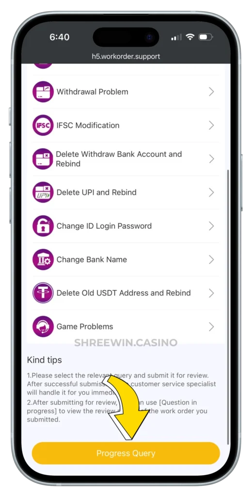 SHREE-WIN-CUSTOMER-SERVICE-PAGE